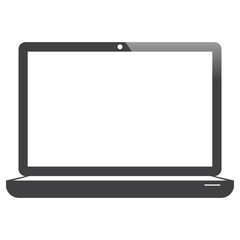 realistic laptop, transparent png
