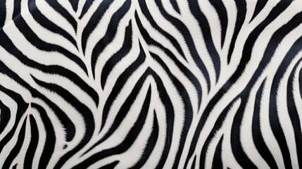  a close up of a zebra pattern on a white background.  generative ai