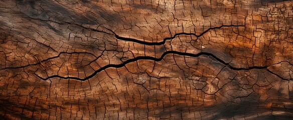the intricate patterns in tree bark. generative AI