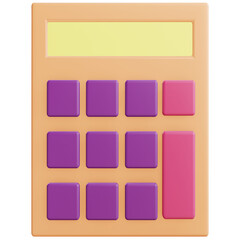 calculator 3d icon