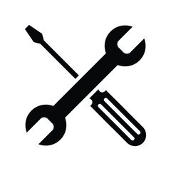 Screwdrive Icon Vector Design Template