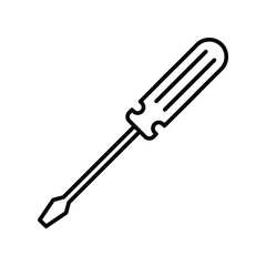 Screwdrive Icon Vector Design Template