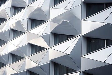 Abstract Architecture and modern facade.