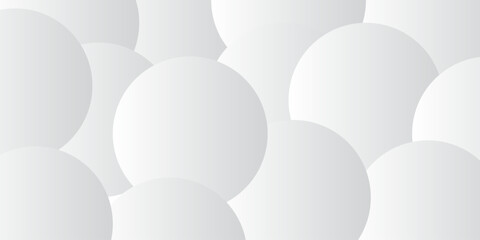 Abstract grey white circle background