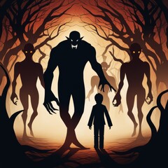 dark creatures in ones mind