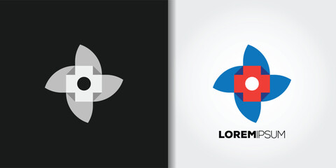 hospital flower logo