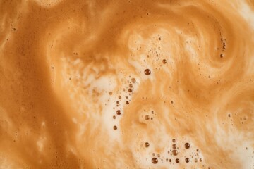 Coffee foam texture.