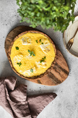 Quiche, vegetable pie. Vegetable tart. Pie recipe.
