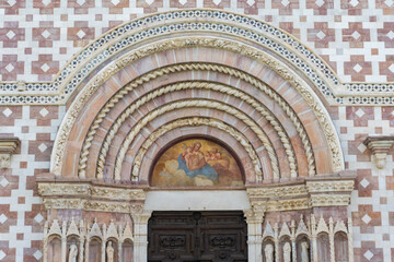 Fototapeta na wymiar Basilica of Santa Maria di Collemaggio