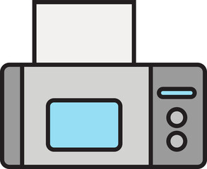 Printer Machine Icon
