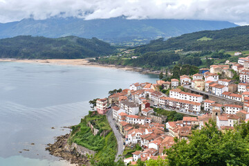 Fototapeta na wymiar Lastres village in Asturias, Spain