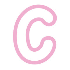 A to Z pastel candy alphabets outline for colouring book, cute font, typography, sweet stickers, tattoo, campaign label, brand logo, company and business logo, icons, letters, text, fashion, initials