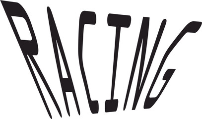 set of black and white pens