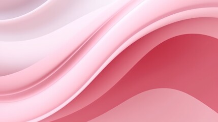 Obraz premium Luxury futuristic 3D abstract pastel pink background. Shine gradient illustration, minimal. Digital luxury drawing for interior design, fashion textile, wallpaper, website