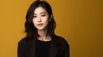 Portrait of an asian woman