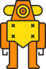 Cartoon Robot Avatar
