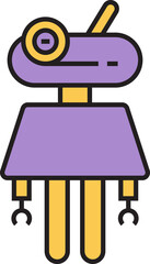 Cartoon Robot Avatar
