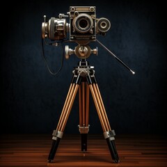 Preserving Cinematic Heritage: Honoring World Cinema Day with an Antique Film Camera Tribute to the Golden Era of Filmmaking