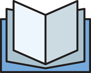 Book Icon Illustration
