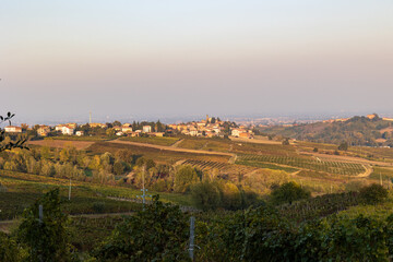 panorama sulle colline piacentine