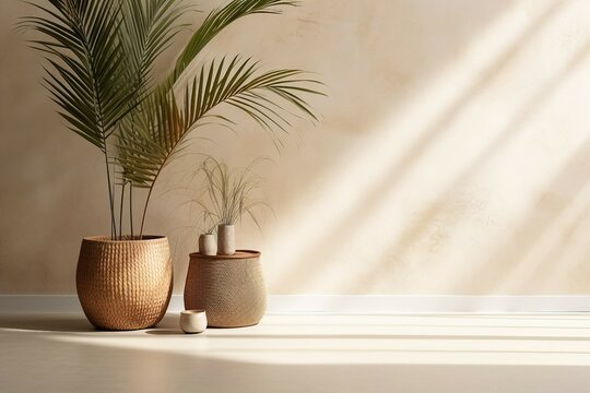 a plant in a pot