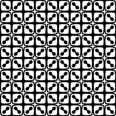 
White background with black pattern. Seamless texture for fashion, textile design,  on wall paper, wrapping paper, fabrics and home decor. Simple repeat pattern.