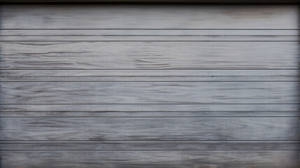 Close-up of a gray garage door
