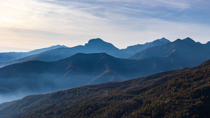paesaggio alpino, piemonte