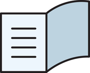 Book Icon Illustration
