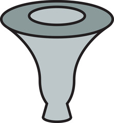 Liquid Funnel Icon
