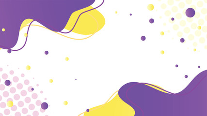 abstract gradient dynamic fluid shapes background design template