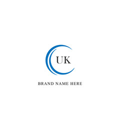 UK logo. U K design. White UK letter. UK, U K letter logo design. Initial letter UK linked circle uppercase monogram logo. U K letter logo vector design. 