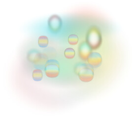 Iridescent crystal leak glare reflection effect. Optical rainbow lights, glare, leak, streak overlay. Falling confetti. Colorful lenses and light flares with transparent effects. PNG.