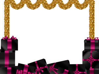 プレゼント箱2、モール1