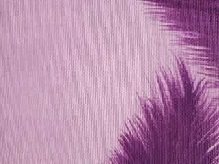 Watercolor painting of purple grass flowers