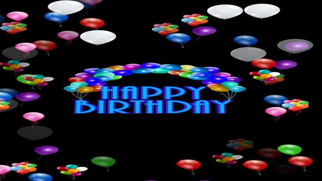 HAPPY bIRTHDAY  background for celebration or smart phone