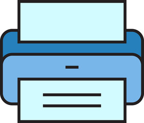 Compact Laser Home Printer Icon
