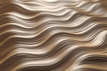 Fototapeta premium Close Up of Wavy Surface