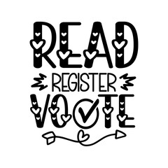 Read Register Vote SVG