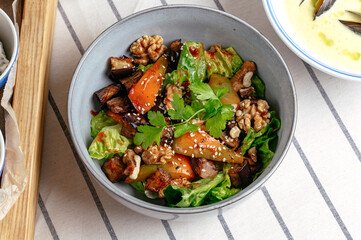 food from the restaurant for the menu