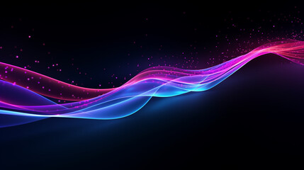 abstract wave fluids wave colorful background