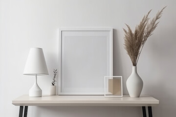 Stylish and minimalist photo frame mockup - The perfect template for showcasing your photography and design ideas