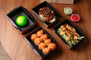 food from the restaurant for the menu