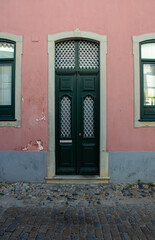 Typical Portuguese style door