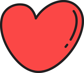 Heart Icon Illustration

