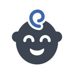 Baby smiling Icon