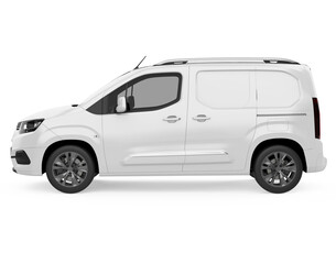 Delivery Van Isolated