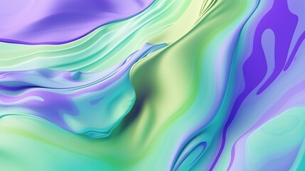 wallpaper abstrack organic liquid ilustration green purple