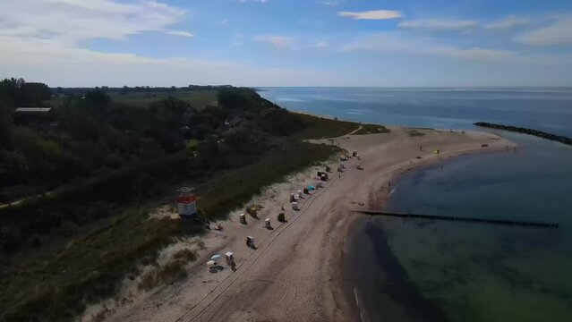 Island of Darss Zingst in Mecklenburg-Vorpommern