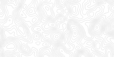 Abstract pattern with lines. Abstract sea map geographic contour map and topographic contours map background. Abstract white pattern topography vector background. Topographic line map background.